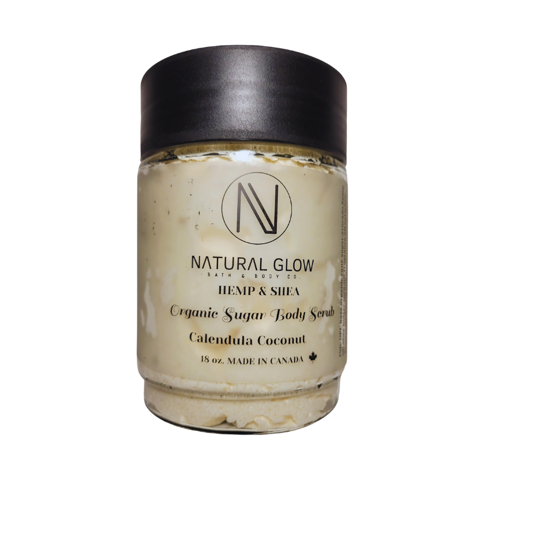 Calendula Coconut Sugar Scrub 18 oz