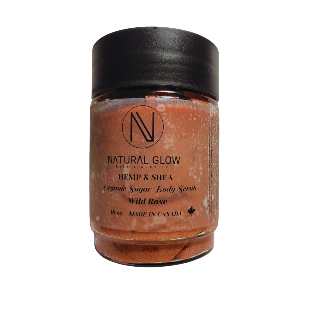 Wild Rose Sugar Scrub 18oz