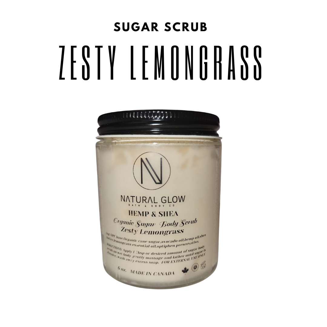 Zesty Lemongrass Sugar Scrub