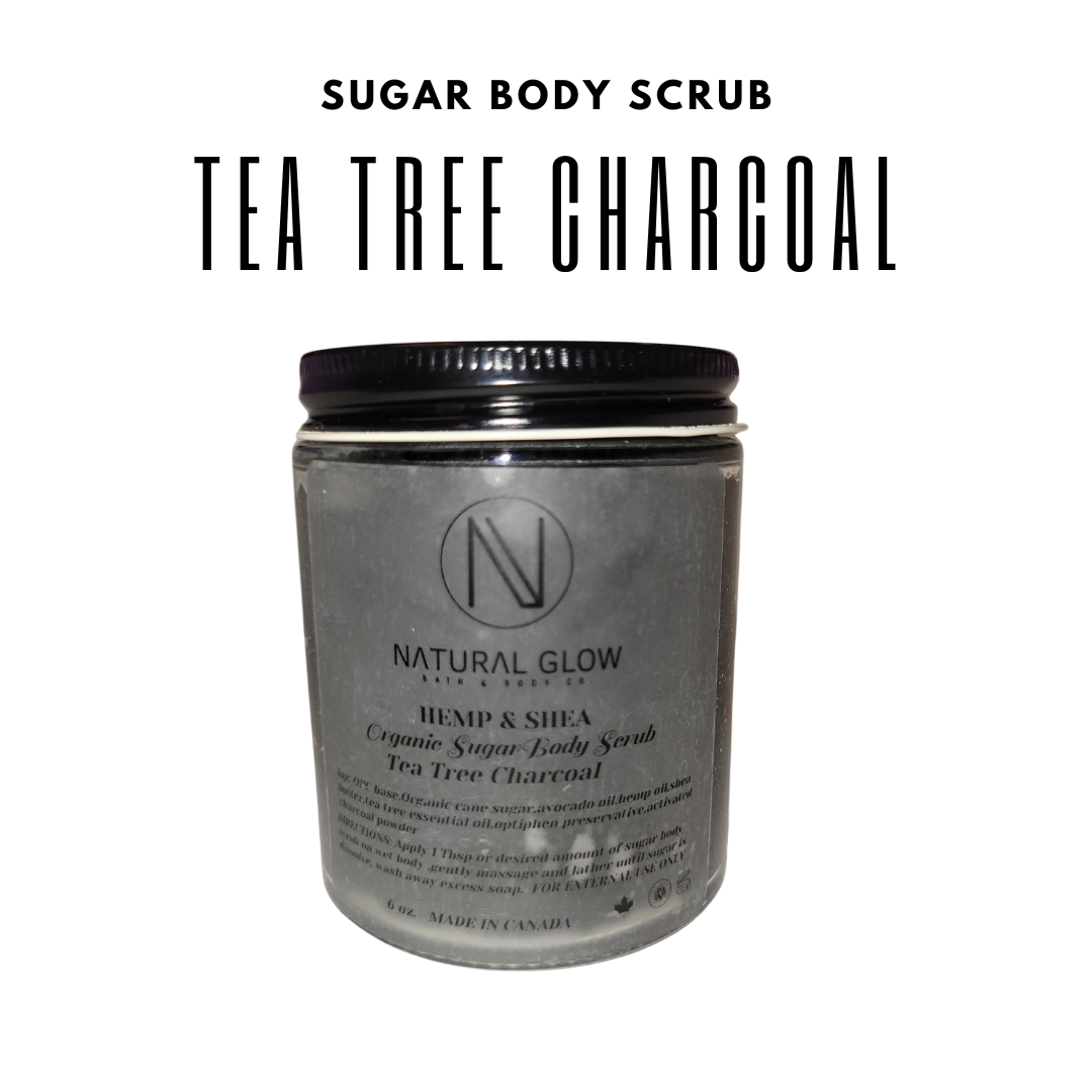 Tea Tree Charcoal Sugar Scrub