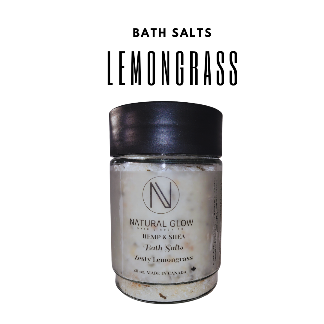 Zesty Lemongrass Bath Salts